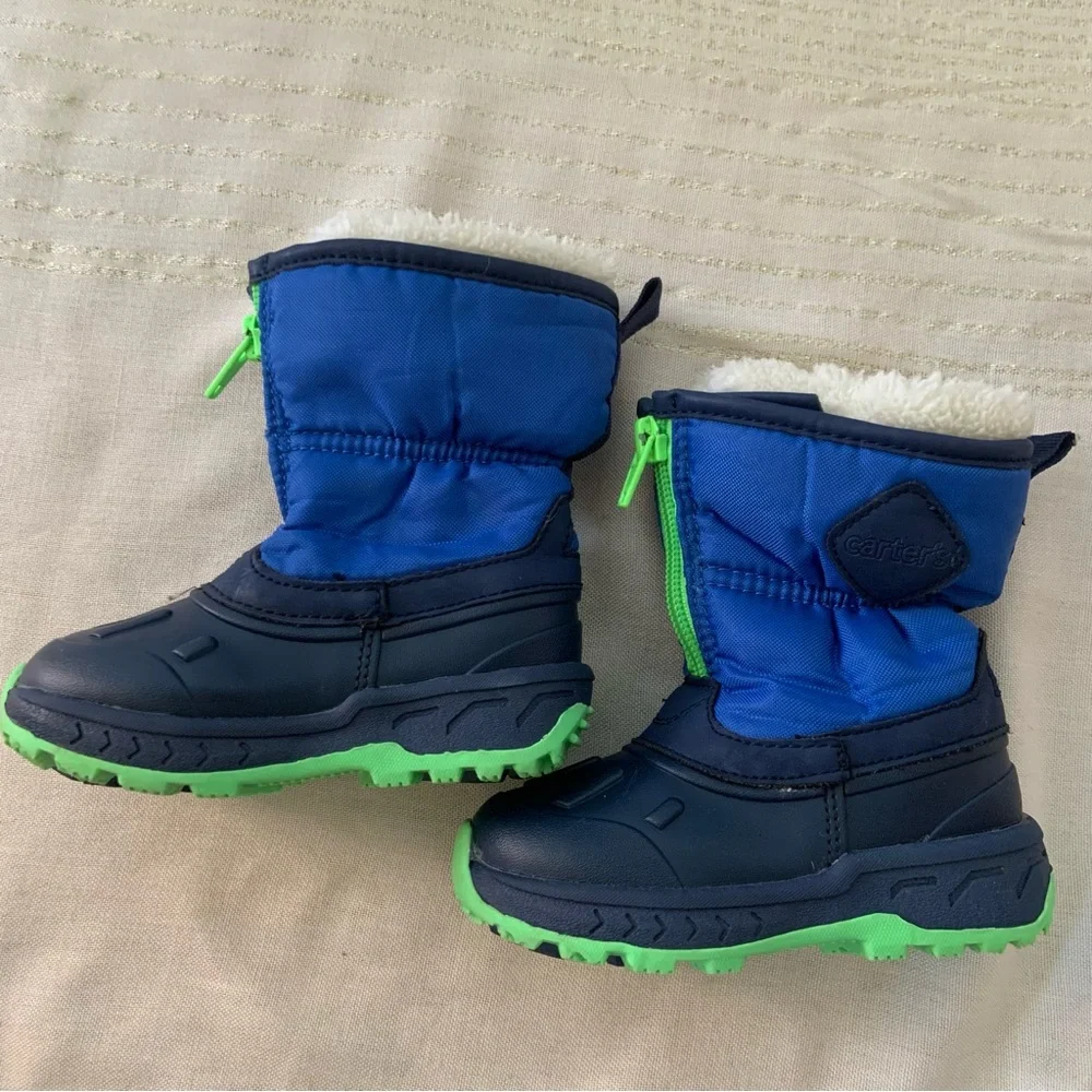 Carter’s Sherpa Zip Up Snow Boots